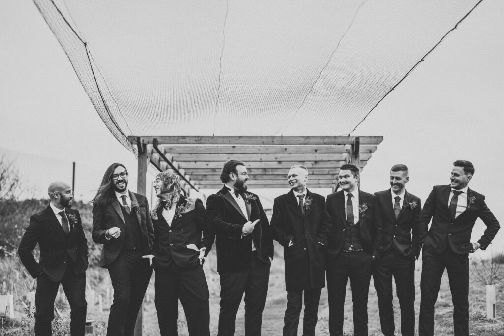 B/W Wedding Photography in Brentwood